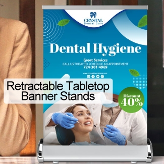 Retractable Tabletop Banners