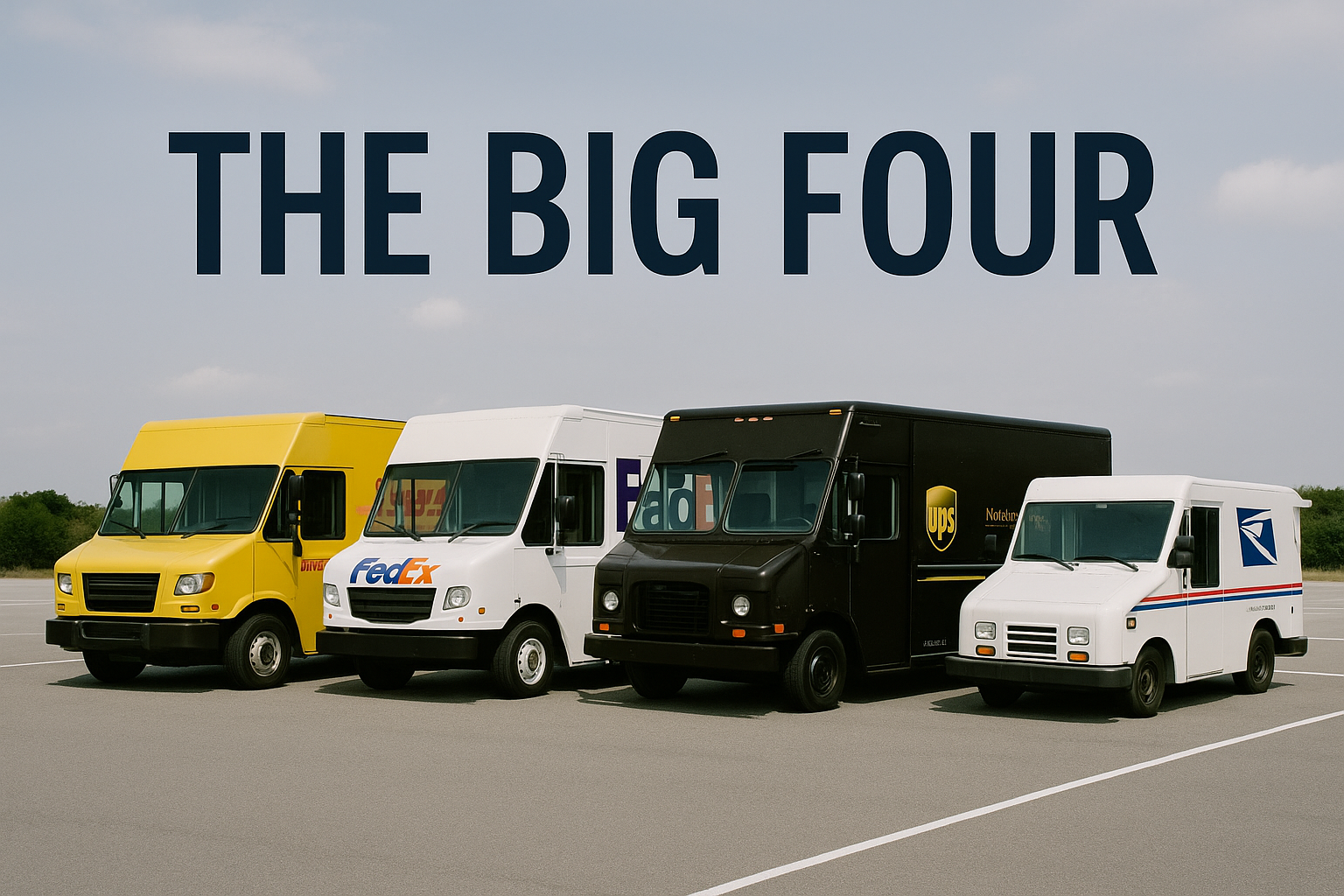 •	We ship with USPS, FedEx, UPS, DHL