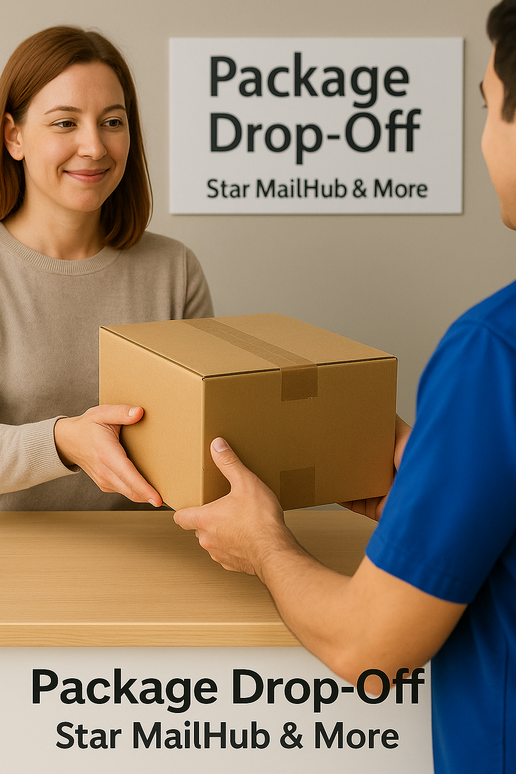 Scan-verified package drop-offs for FedEx, UPS, USPS, and DHL at Star MailHub and More in Roanoke, Virginia.